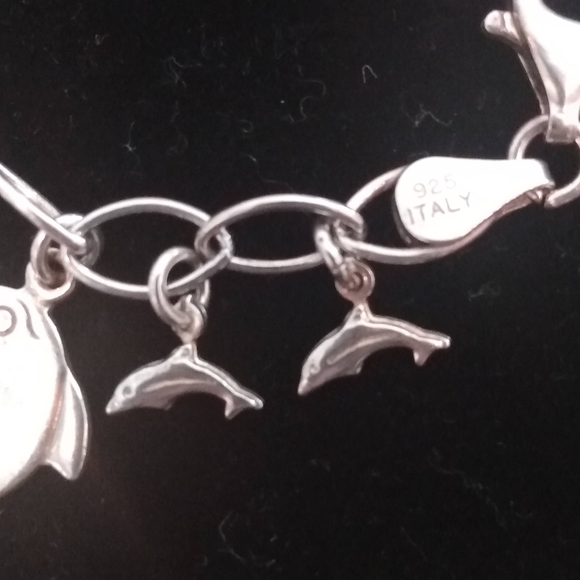 Dolphin Charm Bracelet - Picture 5 of 7